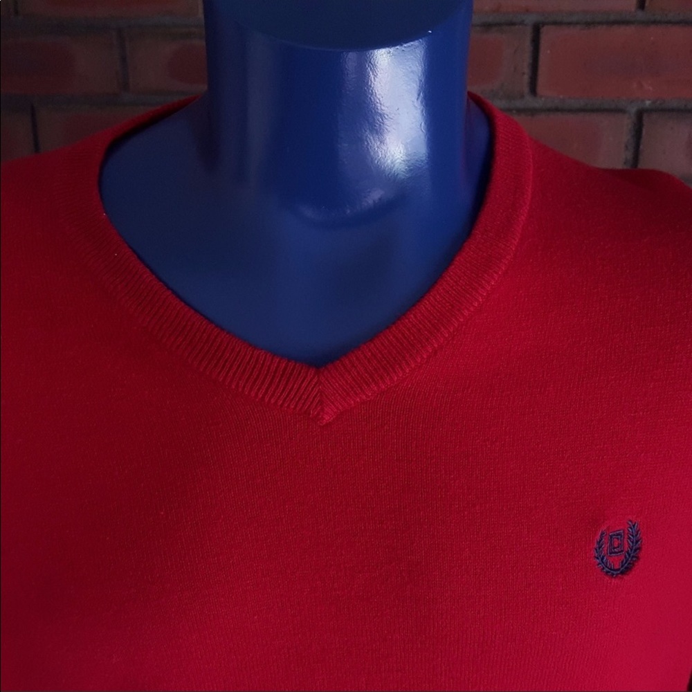 Chaps, Cashmere Blend, V-Neck Sweater
